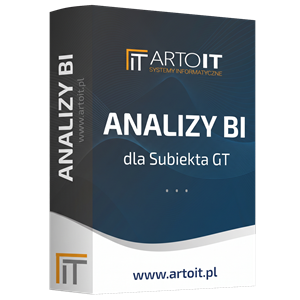 pudełko Subiekt GT - Analizy BI