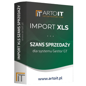 pudełko dodatku Gestor GT - Importer Szans Sprzedaży